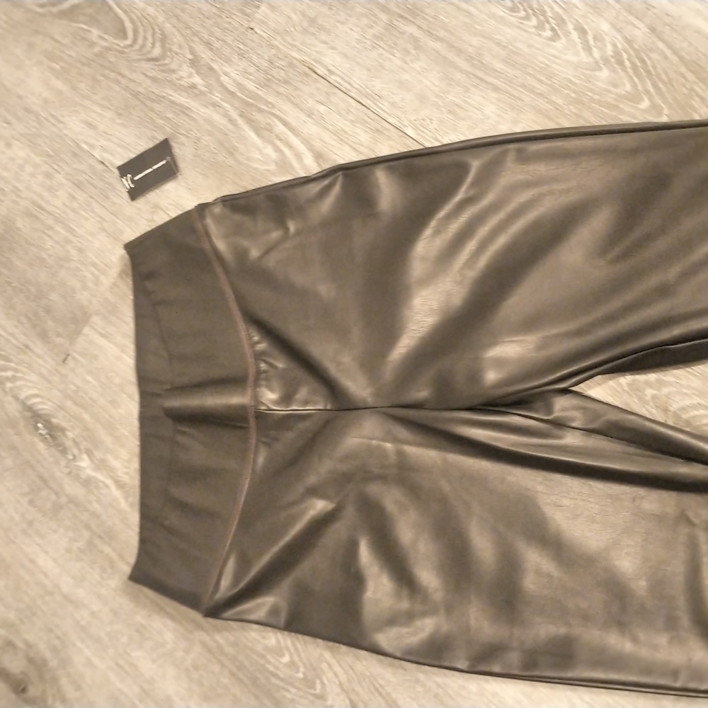 New with tags ladies faux leather pants